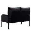 CAVINAS 45.7" Loveseat Couch - Metal Frame Sofa with Comfortable Upholstered Seating, Compact Practical Furniture for Living Room, Bedroom - 2 of 4