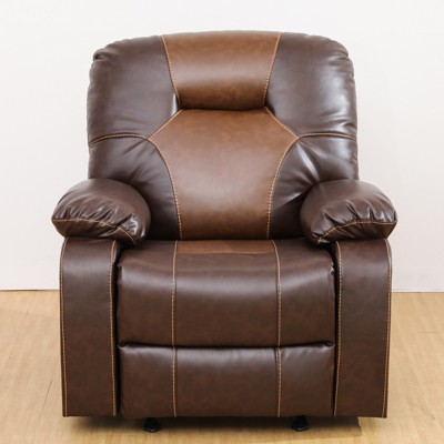 Fontoi Accent Chairs, Classic Recliner Chair with Comfortable Arms and Back, Lazy Chair for Living Room Bedroom Home Office, Brown, 38"*41"*40"