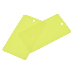 Unique Bargains Blank Waterproof Outdoor Eyelet Hole Plastic Shipping Tags 100 Pcs - 1 of 4