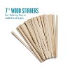 Perk Wooden Stirrers 7" 1000/Pack (PK62345) - 3 of 4