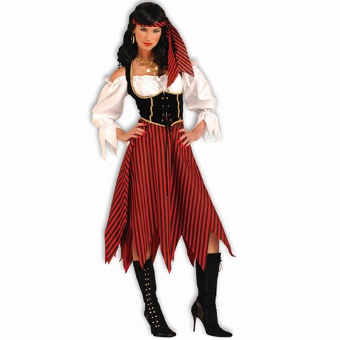 Adult Buccaneer Beauty Pirate Plus Size Costume 