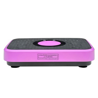 VisioGear Vibration Plate Fitness Platform, Shaking Workout Board, Weight Loss Equipment for Men and Women, Purple & Black, 20.5"*14.2"*4.5"