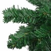 vidaXL Artificial Pre-lit Christmas Tree with Ball Set L 94.5" Green - 4 of 4
