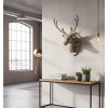 Recycled Wood Deer Mount Rustic Wall Decor 20 inch by Kalalou - 3 of 3