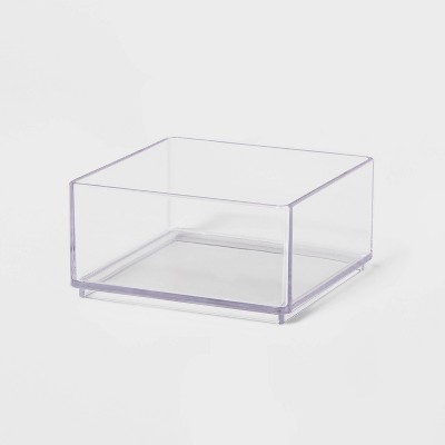 8w X 4d X 8h Plastic Food Storage Container Clear - Brightroom™ : Target