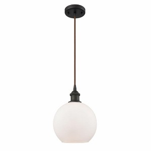 Athens - 1 Light Mini Pendant In Industrial Style-10 Inches Tall and 8 Inches Wide - 1 of 1