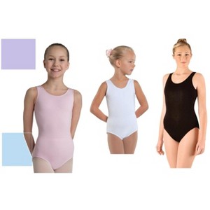 Girl's Leotard Danz N Motion 209C Tank Cotton - 1 of 4