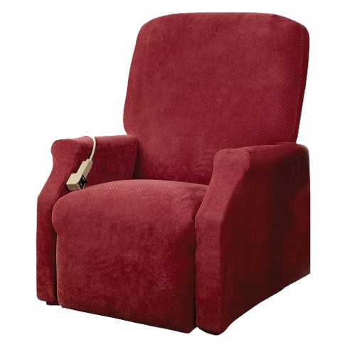 Stretch Pique Lift Recliner Slipcover Sure Fit Target
