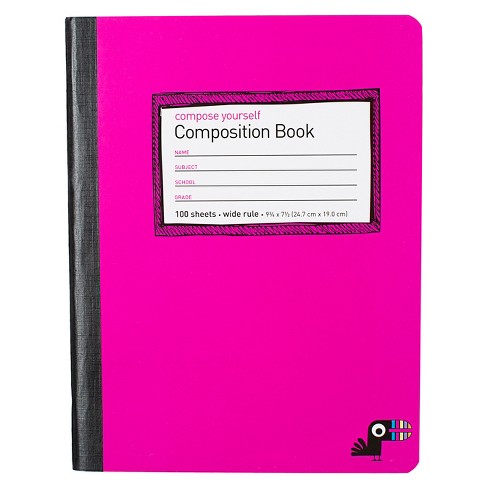 target composition notebooks