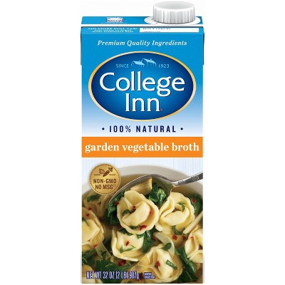 College Inn Gluten Free Garden Vegetable Broth - 32 fl oz