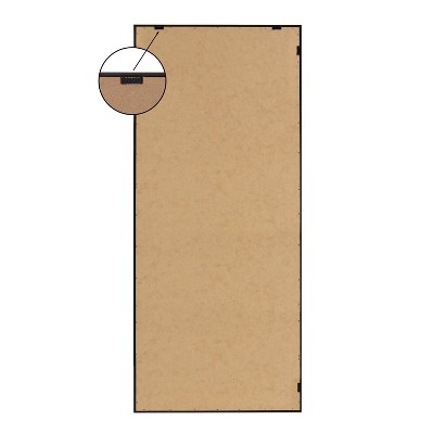 Ocean Beach Fantasy 18" x 40" Gray Canvas Print with Polystyrene Frame