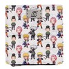 Naruto Shippuden Chibi Figures Snap Closure Faux Leather Wallet For Women - 3 of 4