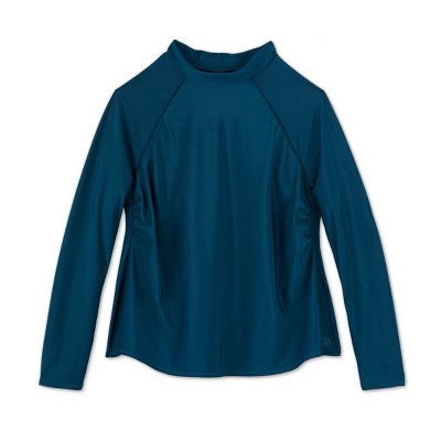 women's plus size mock neck tops