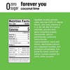 Vitaminwater Zero Forever You, Coconut-Lime, Zero Sugar Forever You Coconut Lime 20 Fl Oz (Pack of 12) - 3 of 4
