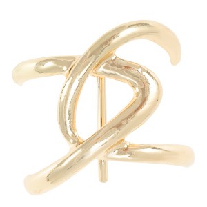 Unique Bargains Women's Irregular Cross Ponytail Buckle Hair Clip 1 Set - 1 of 4