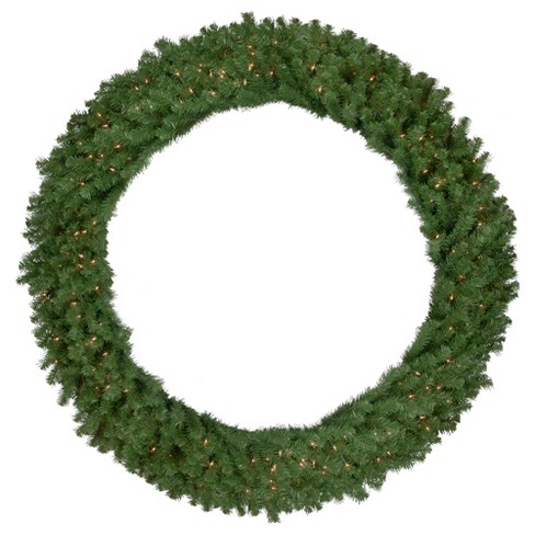 Northlight Magnolia and Frosted Pine Cones Artificial Christmas Wreath -  22-Inch, Unlit