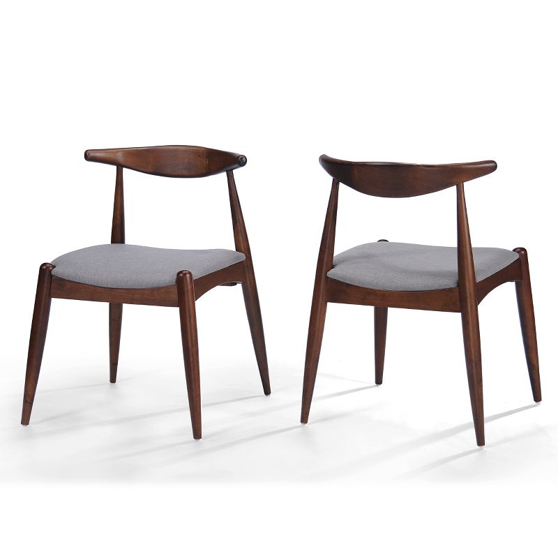 Set of 2 Francie Dining Chairs - Christopher Knight Home, 1 of 10