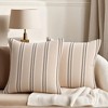 REGALWOVEN Stripe Soft Cozy Decorative Casual Farmhouse Pillow Cases 2 Pcs - 2 of 4