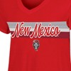 NCAA New Mexico Lobos Women's V-Neck T-Shirt - 3 of 3