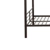 Acme Furniture 79" Full Bunk Bed Bristol Loft and Bunk Bed Dark Brown : Metal Frame, No Box Spring Needed - 4 of 4