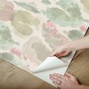 NuWallpaper Water Lily Blush and Teal Peel and Stick Wallpaper - 4 of 4