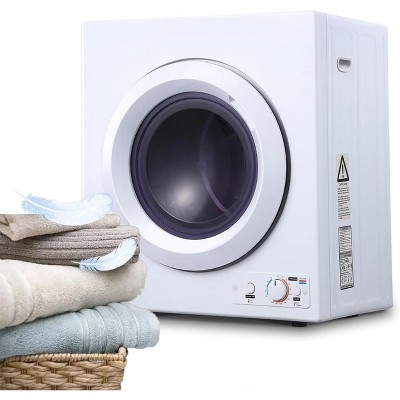 Acekool 1400W Compact 3 in 1 Clothes Dryer 2.65 cu.ft 14 lbs Capacity Quick Drying with Wrinkle Resistance Hygiene Features 2 Temperatures