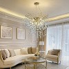 CityFurn 9-Light Modern Luxury Tree Branch Chandelier Crystal Pendant Light - 2 of 4