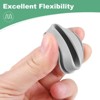 Unique Bargains Rubber Corrosion-Resistant Silicone Snap-in Locking Hole Plugs Gray - 4 of 4
