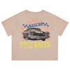 Ladies NASCAR Racing Fashion Shirt - Ladies Classic NASCAR Racing Tee - NASCAR Front and Back Skimmer Tee - 2 of 4