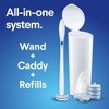 Clorox ToiletWand Disposable Toilet Cleaning System - ToiletWand Storage Caddy and 6 Refill Heads - image 4 of 4