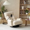 Adjustable Head Waist Game Chair 360 Degree Rotatable Sofa Chair 5-Angle Ergonomic Built-in Spring Seat Folded Packaging Living Room Leisure - 3 of 4
