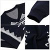 Clearlove Men's Christmas Sweaters Holiday Reindeer Snowflakes V Neck Jumpers - 4 of 4