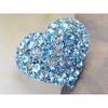Anna-Kaci Crystal Rhinestone Valentine Heart Love Brooch Pin - 4 of 4