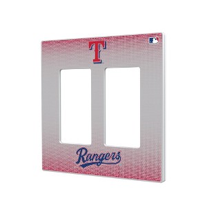 MLB American League Teams Linen Hidden-Screw Light Switch Plate for Double Rocker - 1 of 4