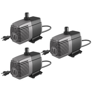 Hydrofarm Active Aqua AAPW800 58-Watt Indoor and Outdoor Hydroponics Submersible Water Pump for 80-Reservoirs, 800gph Flow Rate, BPA-Free (3 Pack) - 1 of 4