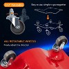 Acekool 6000 lbs Wheel Dolly Set, Heavy Duty Car Tire Dolly Cart with 3" Swivel Casters, Lock Brake, for Cars, Trucks, Trailers, Motorcycles, Black - 3 of 4
