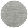 Travis Cement and Gunmetal Round Top Coffee Table - 4 of 4
