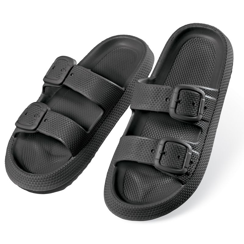 Collections Etc Double Strap Sandal, 2 of 4