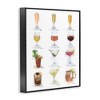 Stupell Industries Soft Artisanal Cocktails Menu Black Framed Giclee Art - 3 of 4