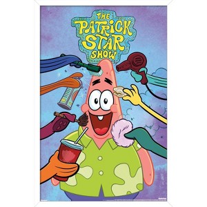 Trends International Nickelodeon The Patrick Star Show (2021) - One Sheet Framed Wall Poster Prints - 1 of 4