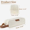 Unique Bargains Pencil Case Cotton Style with Large Capacity for Office Supplies 1 Pc - 2 of 4