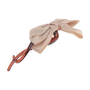 Unique Bargains Women's Fashionable Bow Design Hair Clips 1 Pc - 1 of 4