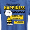 Women's - Peanuts - Secret To Happiness Short Sleeve Graphic T-Shirt - 2 of 4