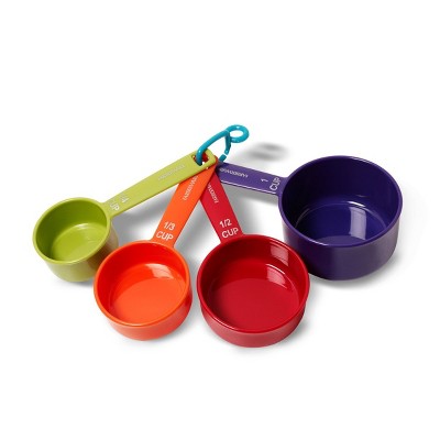 Farberware Color Measuring Cup Set With Easy Read Standard Measurements ...