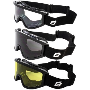 3 Pairs of Birdz Eyewear Vulture Safety Goggles - 1 of 4