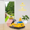6V Ride On Toys for Kids Electric Bumper Car -360 Degree Spin, 2-Speeds, Lights, Music & Horn for 2-6 Years Toddlers - 4 of 4