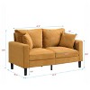 Resilience Sofa, Comfy , Modern Upholstered Sofa - 3 of 4