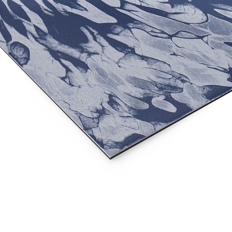 Emanuela Carratoni Blue Tie Dye Welcome Mat - Deny Designs, 3 of 4