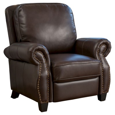 Torreon Faux Leather Recliner Club Chair Christopher Knight Home Target