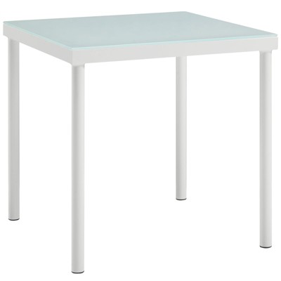 Modway Harmony Outdoor Patio Aluminum Side Table
